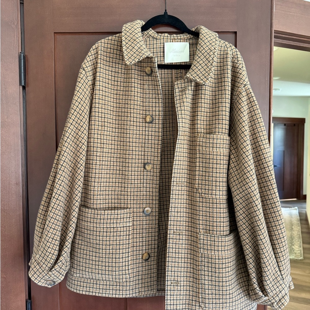 Doen Tan Checkered Jacket